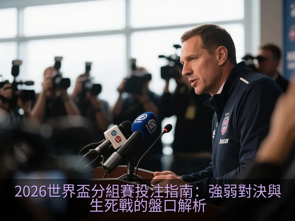 2026世界盃分組賽投注指南：強弱對決與生死戰的盤口解析